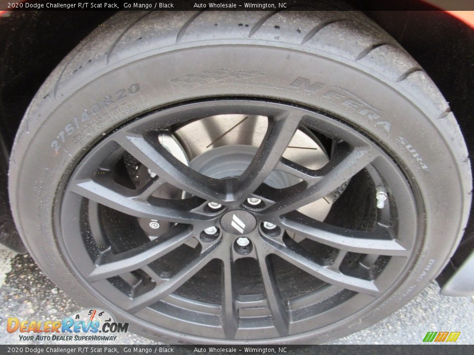 2020 Dodge Challenger R/T Scat Pack Go Mango / Black Photo #7