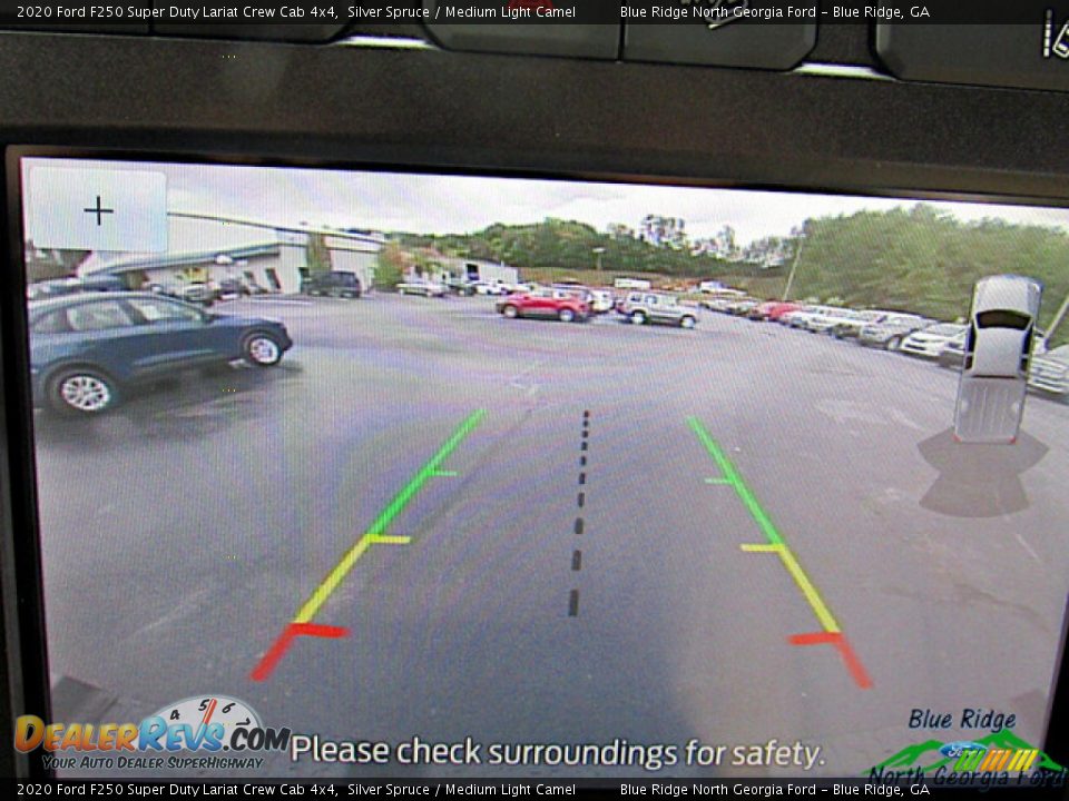 2020 Ford F250 Super Duty Lariat Crew Cab 4x4 Silver Spruce / Medium Light Camel Photo #20