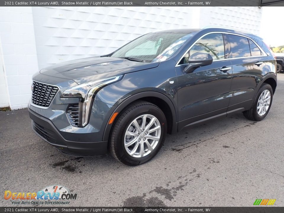 Shadow Metallic 2021 Cadillac XT4 Luxury AWD Photo #2