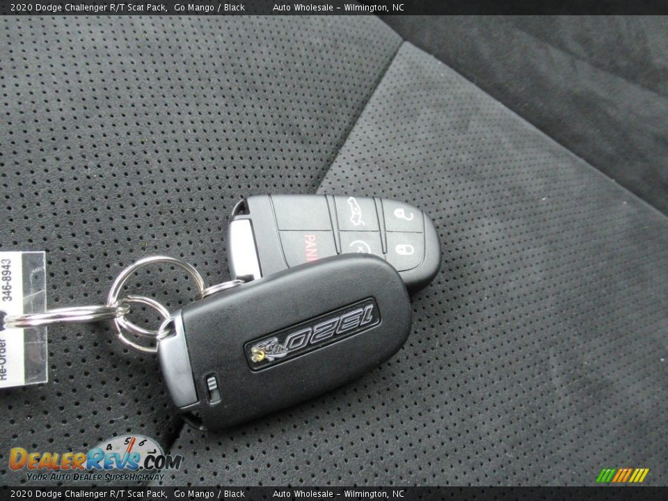 2020 Dodge Challenger R/T Scat Pack Go Mango / Black Photo #20