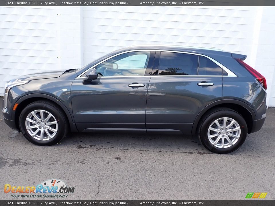 Shadow Metallic 2021 Cadillac XT4 Luxury AWD Photo #4