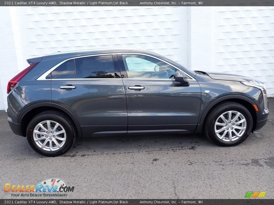 Shadow Metallic 2021 Cadillac XT4 Luxury AWD Photo #5