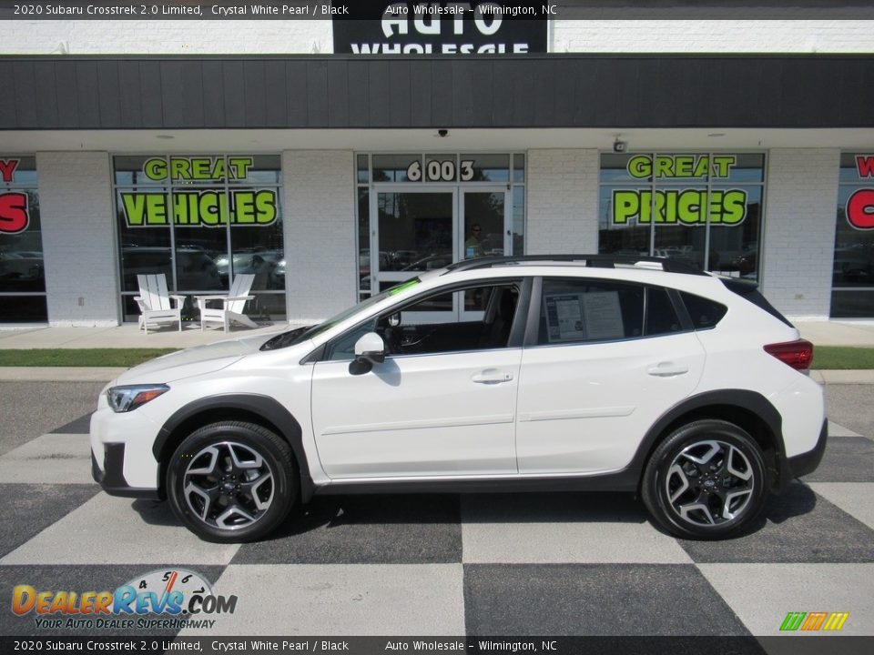 2020 Subaru Crosstrek 2.0 Limited Crystal White Pearl / Black Photo #1