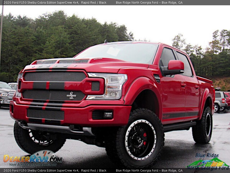 Front 3/4 View of 2020 Ford F150 Shelby Cobra Edition SuperCrew 4x4 Photo #1