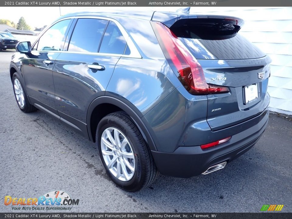 2021 Cadillac XT4 Luxury AWD Shadow Metallic / Light Platinum/Jet Black Photo #6