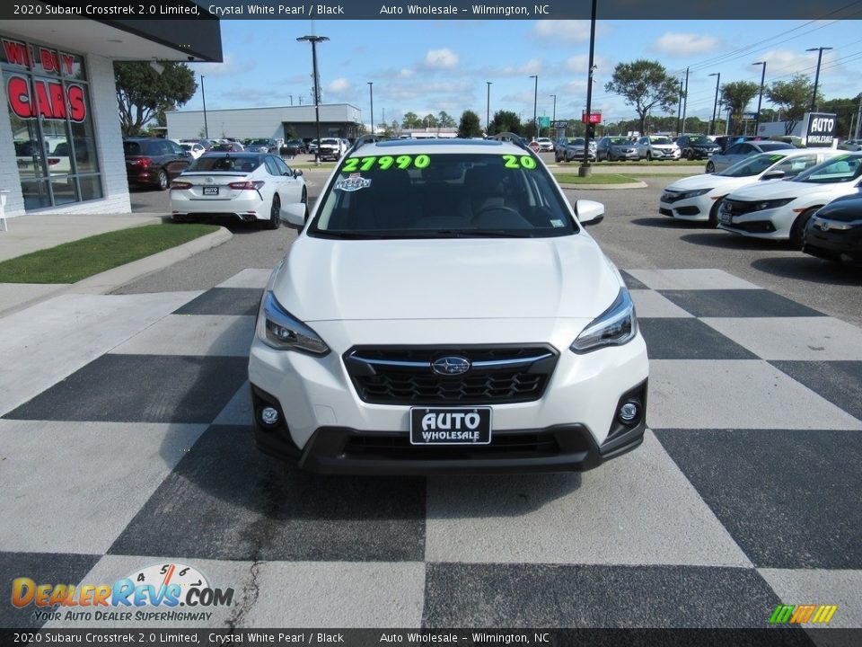 2020 Subaru Crosstrek 2.0 Limited Crystal White Pearl / Black Photo #2