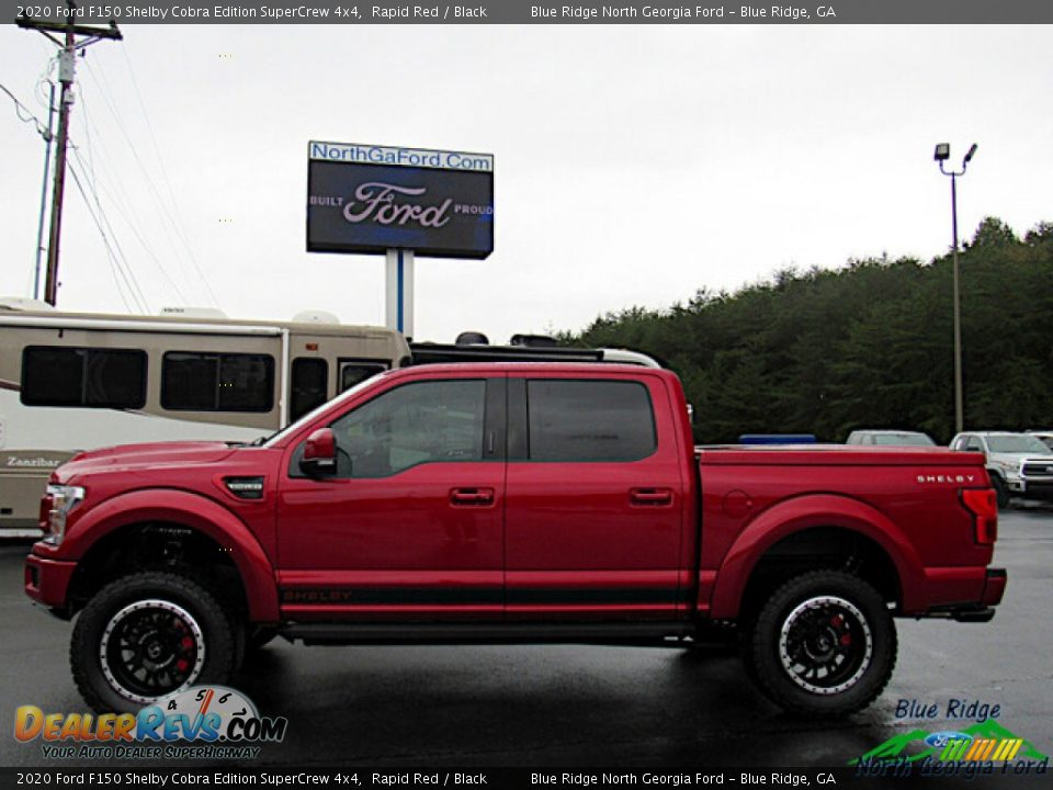 2020 Ford F150 Shelby Cobra Edition SuperCrew 4x4 Rapid Red / Black Photo #2