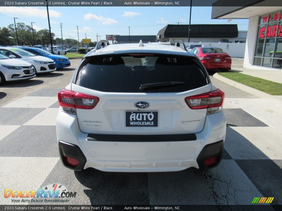 2020 Subaru Crosstrek 2.0 Limited Crystal White Pearl / Black Photo #4