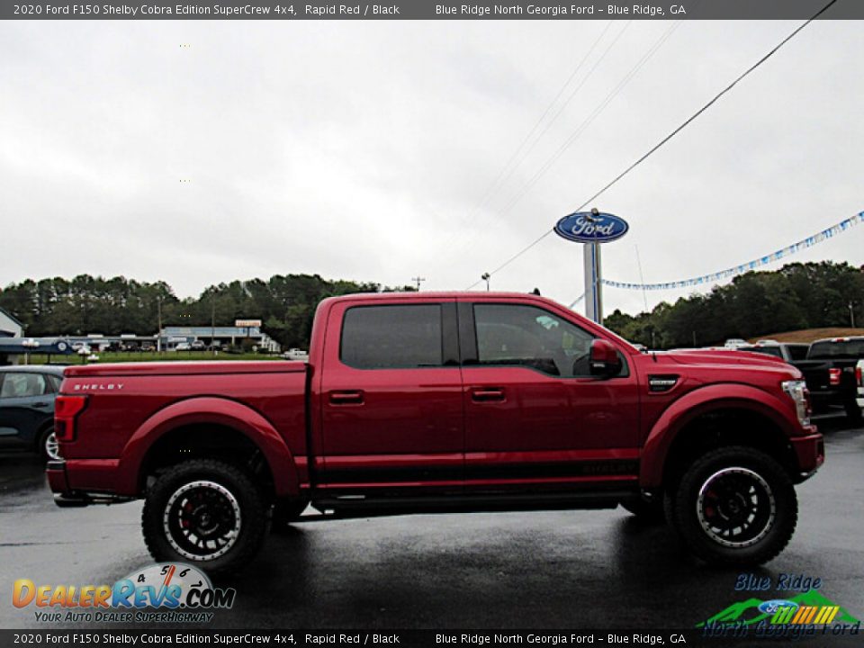 2020 Ford F150 Shelby Cobra Edition SuperCrew 4x4 Rapid Red / Black Photo #6