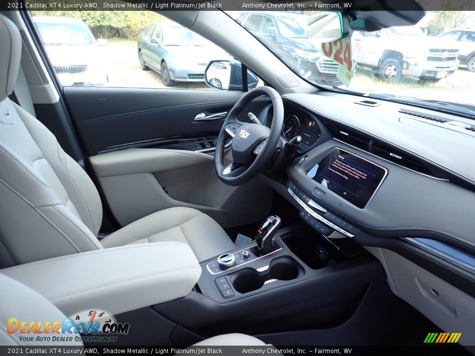 2021 Cadillac XT4 Luxury AWD Shadow Metallic / Light Platinum/Jet Black Photo #10