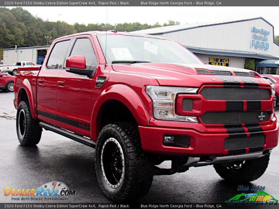 2020 Ford F150 Shelby Cobra Edition SuperCrew 4x4 Rapid Red / Black Photo #7
