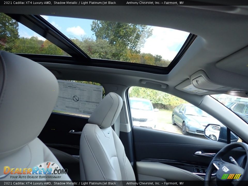 2021 Cadillac XT4 Luxury AWD Shadow Metallic / Light Platinum/Jet Black Photo #11