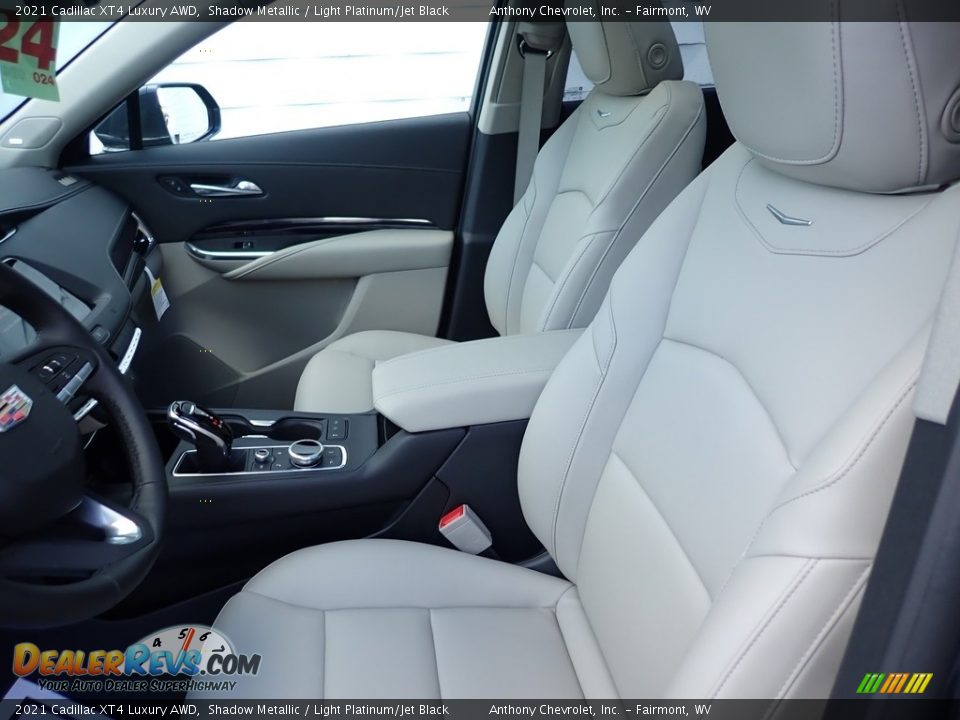 Front Seat of 2021 Cadillac XT4 Luxury AWD Photo #12
