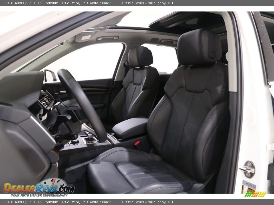 2018 Audi Q5 2.0 TFSI Premium Plus quattro Ibis White / Black Photo #6