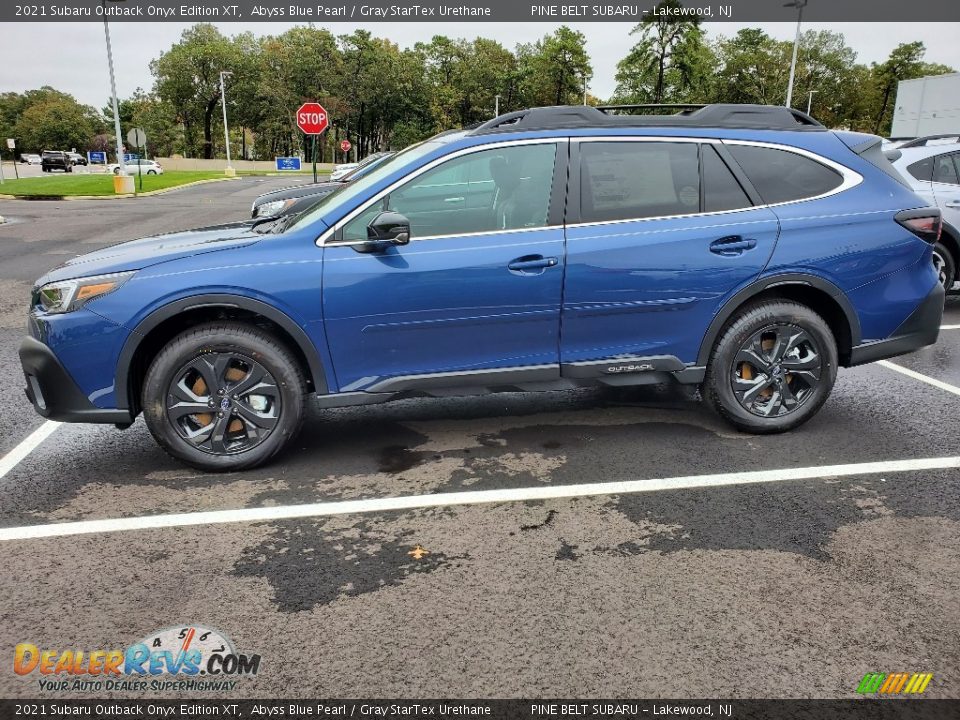 Abyss Blue Pearl 2021 Subaru Outback Onyx Edition XT Photo #4