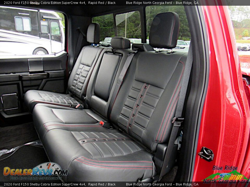 Rear Seat of 2020 Ford F150 Shelby Cobra Edition SuperCrew 4x4 Photo #15