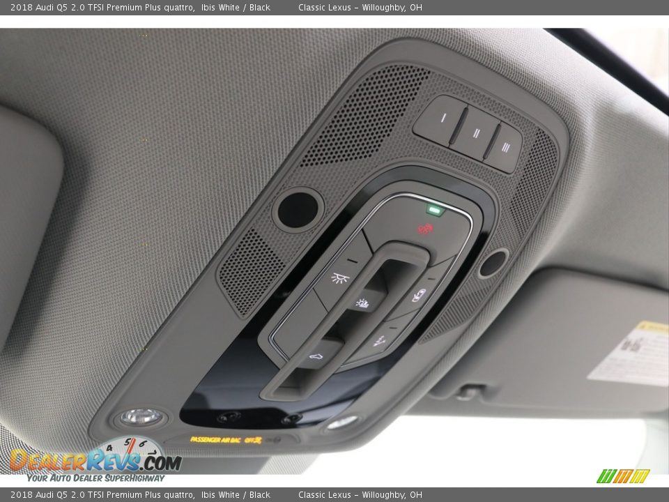 2018 Audi Q5 2.0 TFSI Premium Plus quattro Ibis White / Black Photo #11