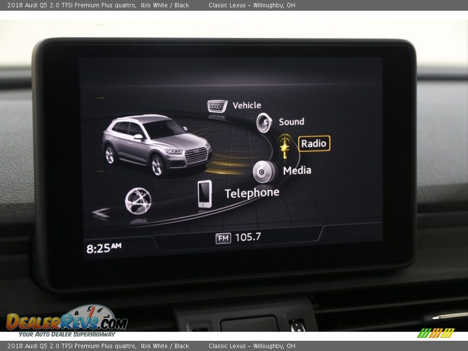2018 Audi Q5 2.0 TFSI Premium Plus quattro Ibis White / Black Photo #13