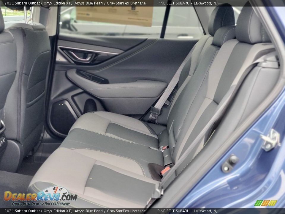 Rear Seat of 2021 Subaru Outback Onyx Edition XT Photo #9
