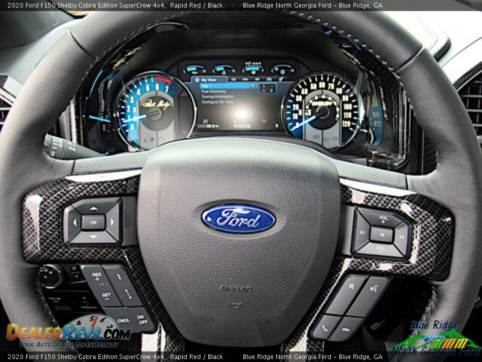 2020 Ford F150 Shelby Cobra Edition SuperCrew 4x4 Steering Wheel Photo #19