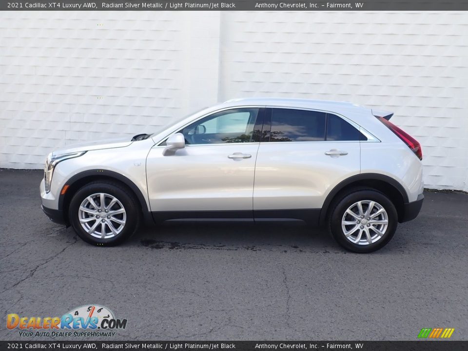 2021 Cadillac XT4 Luxury AWD Radiant Silver Metallic / Light Platinum/Jet Black Photo #3