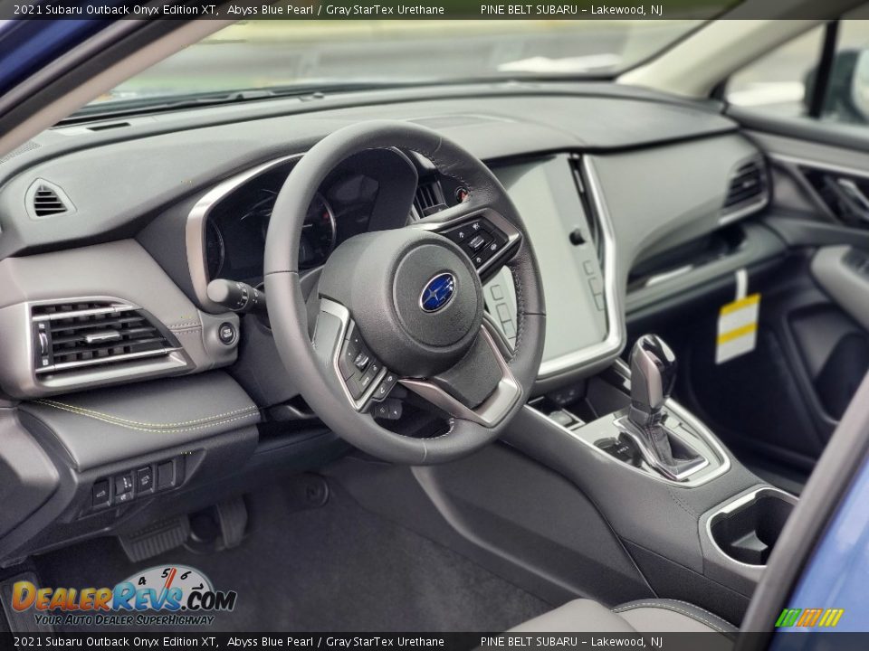 Dashboard of 2021 Subaru Outback Onyx Edition XT Photo #12