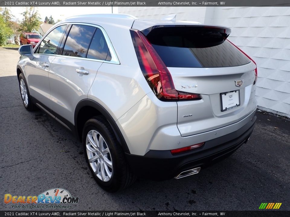 2021 Cadillac XT4 Luxury AWD Radiant Silver Metallic / Light Platinum/Jet Black Photo #5