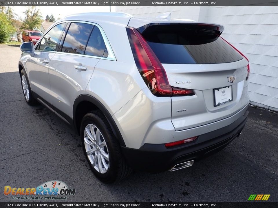 2021 Cadillac XT4 Luxury AWD Radiant Silver Metallic / Light Platinum/Jet Black Photo #6