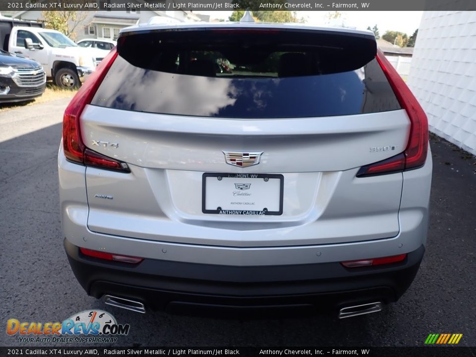 2021 Cadillac XT4 Luxury AWD Radiant Silver Metallic / Light Platinum/Jet Black Photo #7