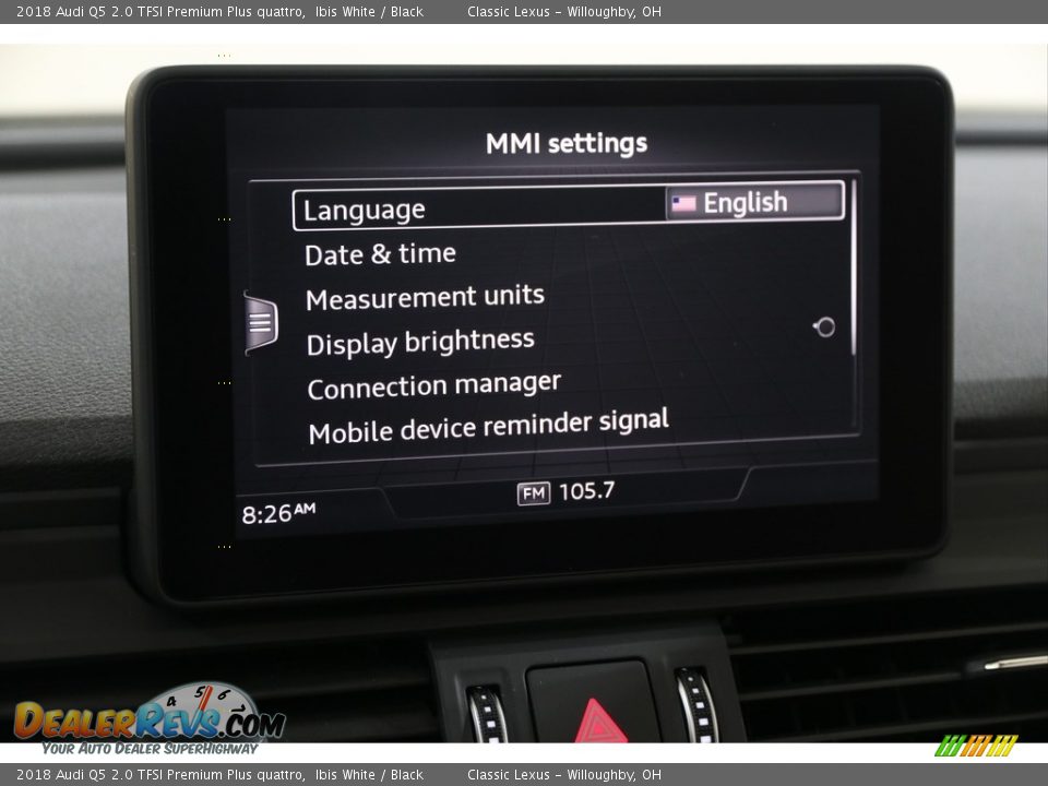 2018 Audi Q5 2.0 TFSI Premium Plus quattro Ibis White / Black Photo #21