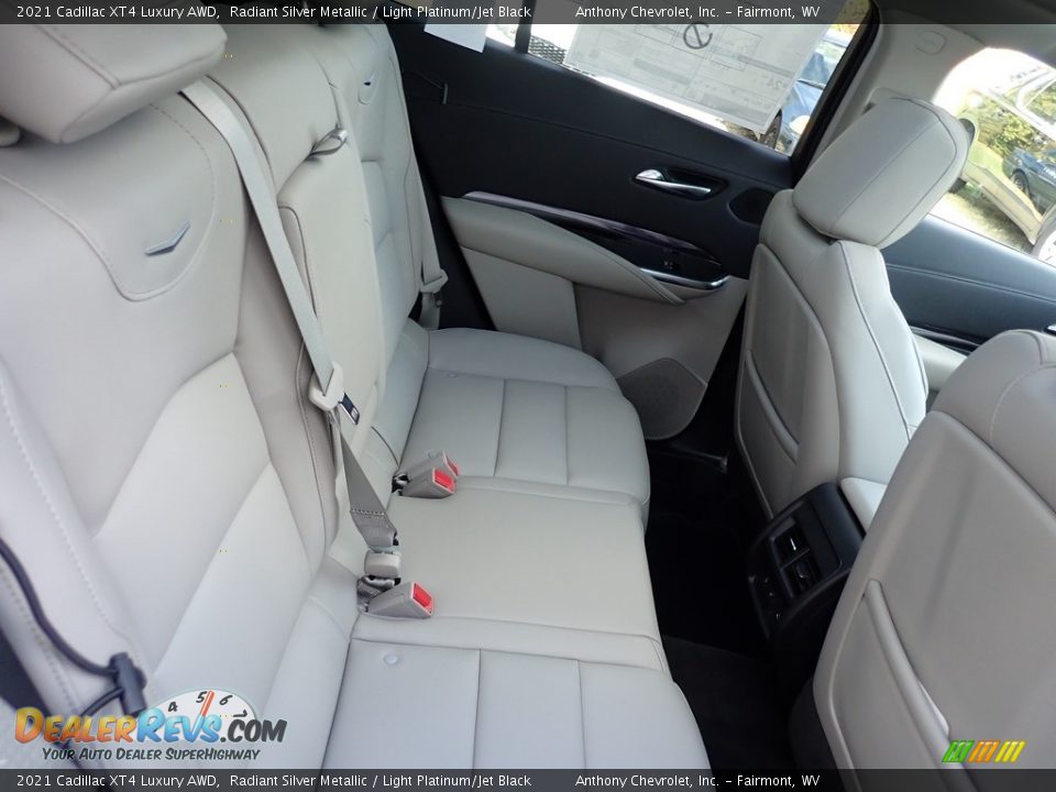Rear Seat of 2021 Cadillac XT4 Luxury AWD Photo #9