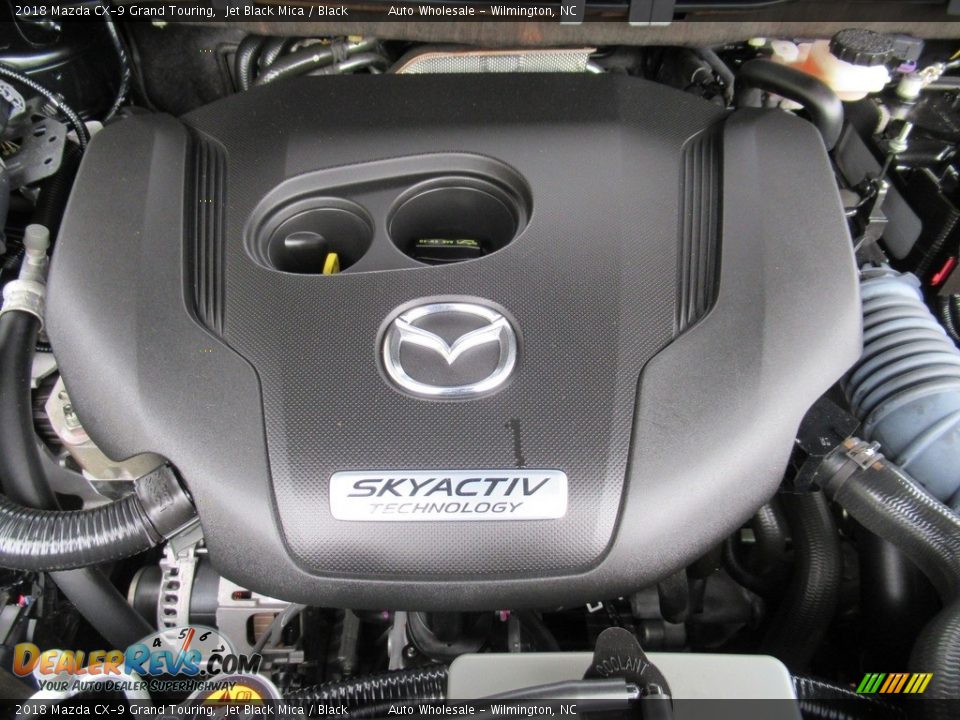 2018 Mazda CX-9 Grand Touring 2.5 Liter DI DOHC 16-Valve VVT SKYACTIVE-G 4 Cylinder Engine Photo #6