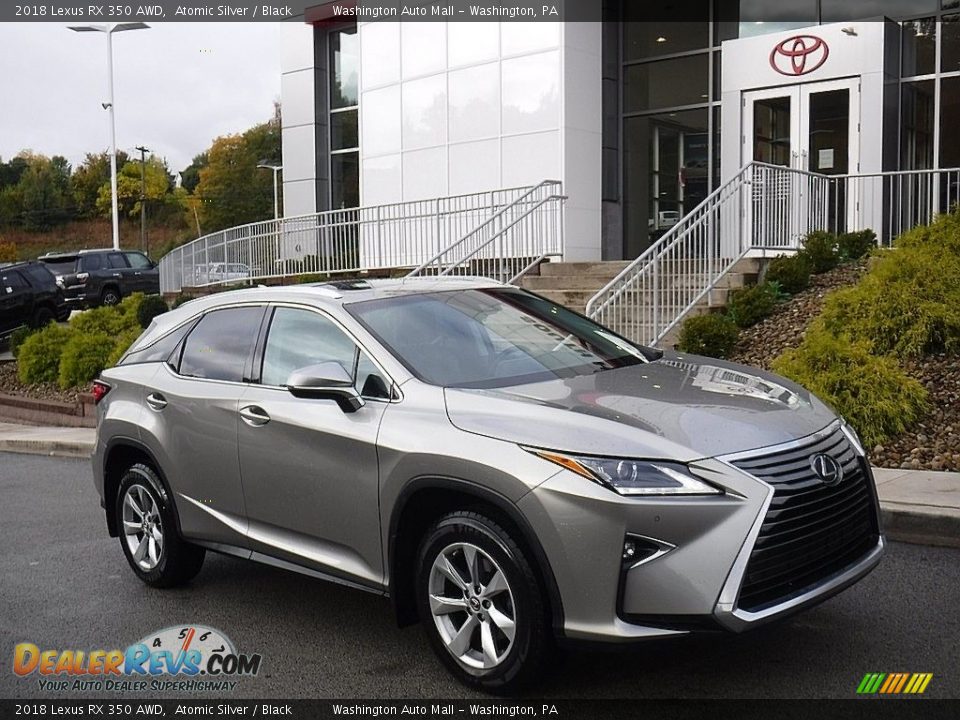 2018 Lexus RX 350 AWD Atomic Silver / Black Photo #1