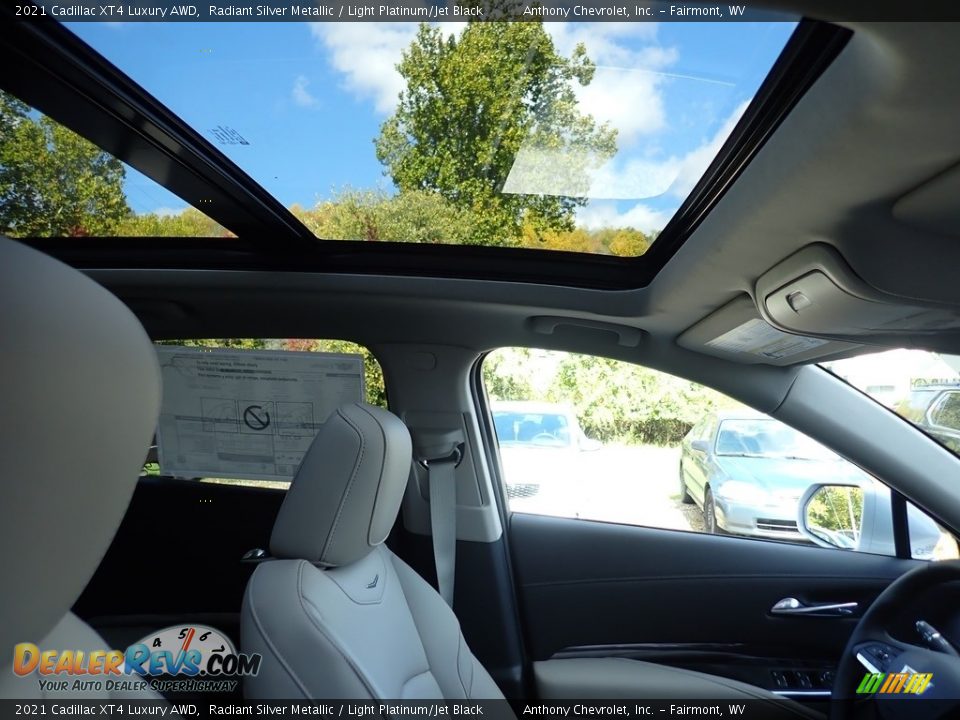 Sunroof of 2021 Cadillac XT4 Luxury AWD Photo #12