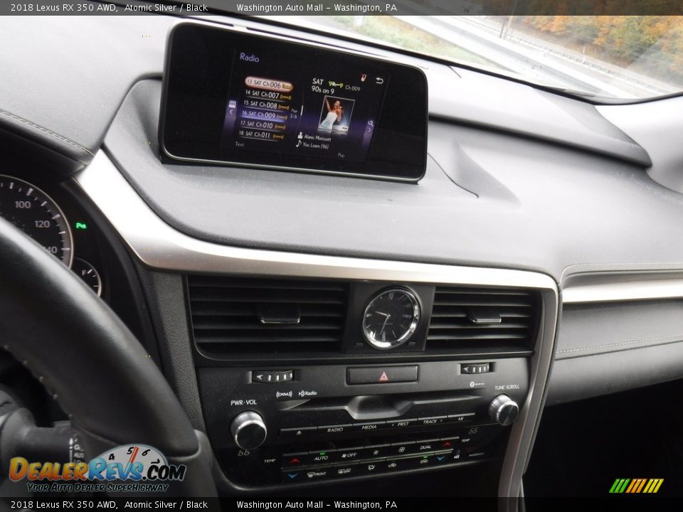 2018 Lexus RX 350 AWD Atomic Silver / Black Photo #3