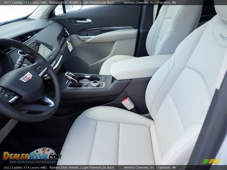 Front Seat of 2021 Cadillac XT4 Luxury AWD Photo #13