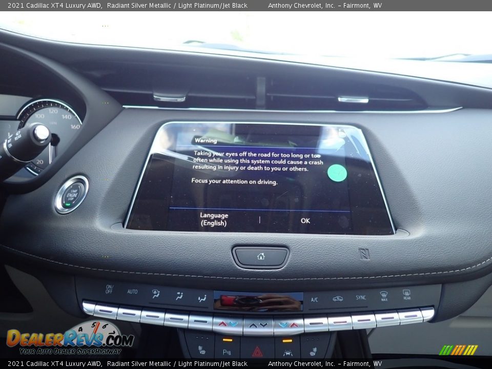 Controls of 2021 Cadillac XT4 Luxury AWD Photo #16