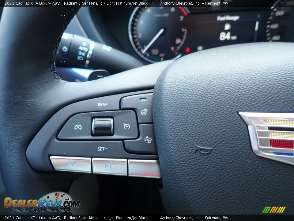 2021 Cadillac XT4 Luxury AWD Steering Wheel Photo #20