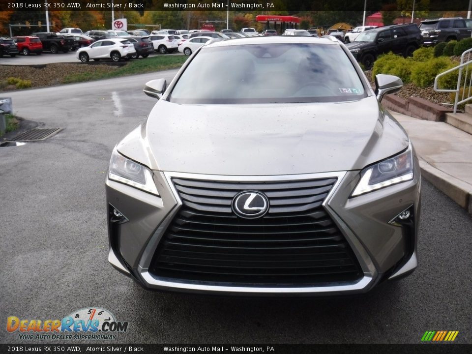 2018 Lexus RX 350 AWD Atomic Silver / Black Photo #11