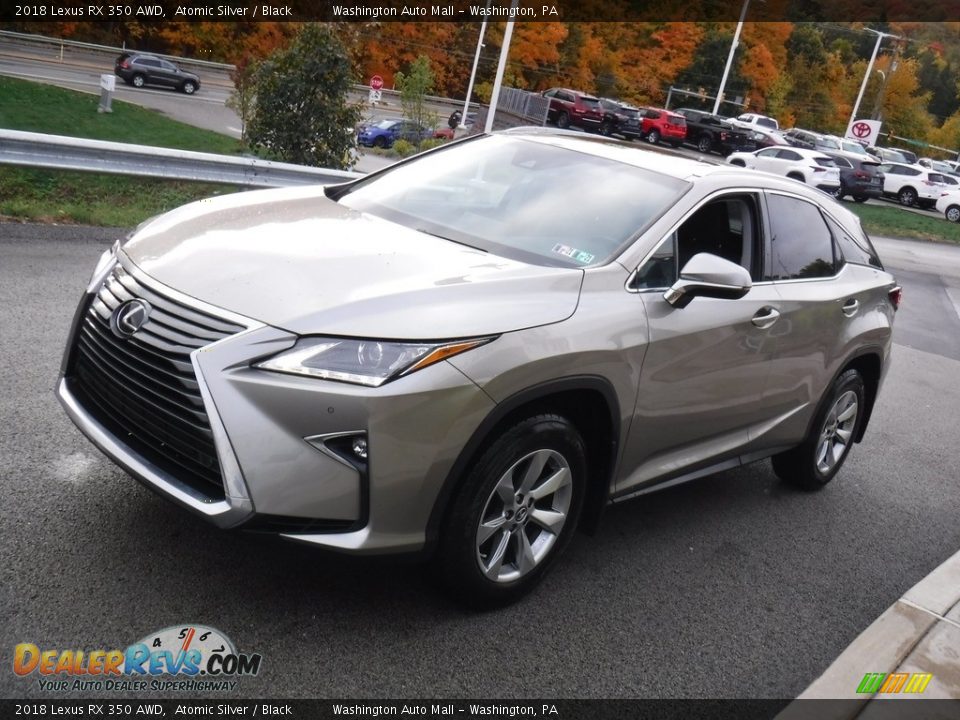 2018 Lexus RX 350 AWD Atomic Silver / Black Photo #12