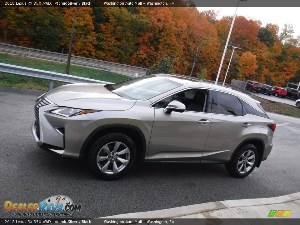 2018 Lexus RX 350 AWD Atomic Silver / Black Photo #13