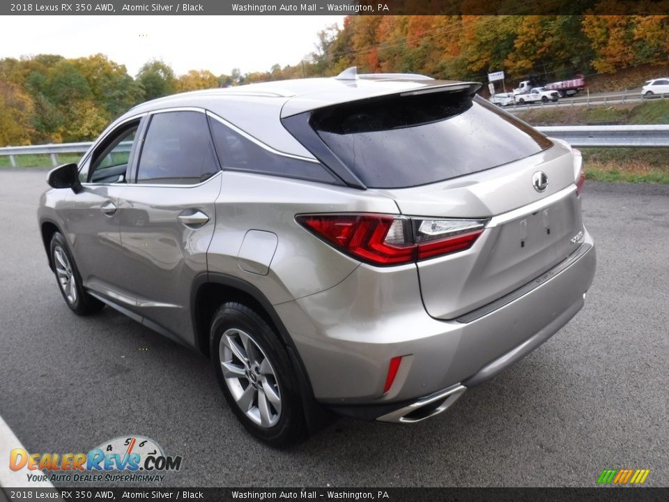 2018 Lexus RX 350 AWD Atomic Silver / Black Photo #14