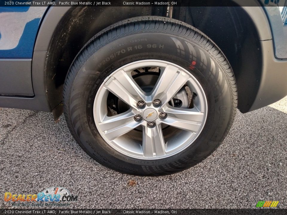 2020 Chevrolet Trax LT AWD Pacific Blue Metallic / Jet Black Photo #8