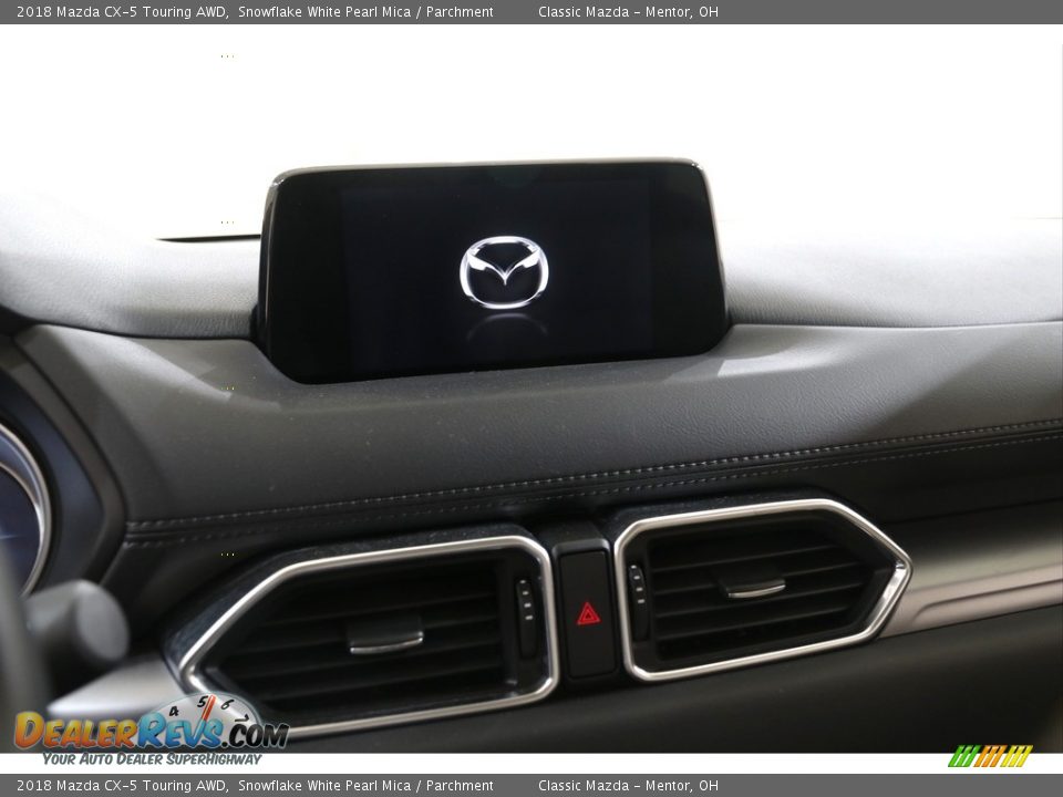 2018 Mazda CX-5 Touring AWD Snowflake White Pearl Mica / Parchment Photo #9
