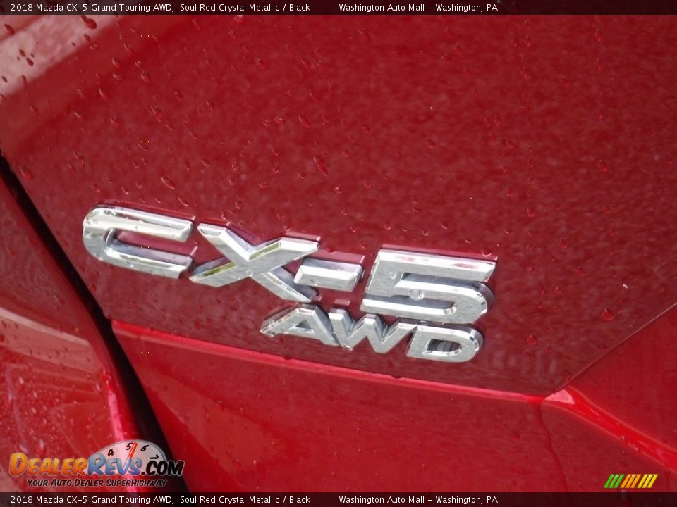 2018 Mazda CX-5 Grand Touring AWD Soul Red Crystal Metallic / Black Photo #15