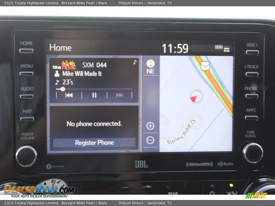 2020 Toyota Highlander Limited Blizzard White Pearl / Black Photo #15