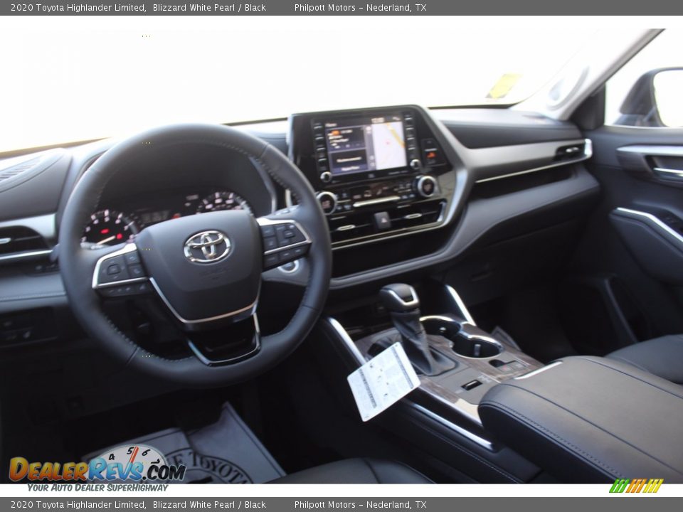 2020 Toyota Highlander Limited Blizzard White Pearl / Black Photo #21