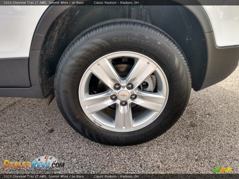 2020 Chevrolet Trax LT AWD Summit White / Jet Black Photo #8