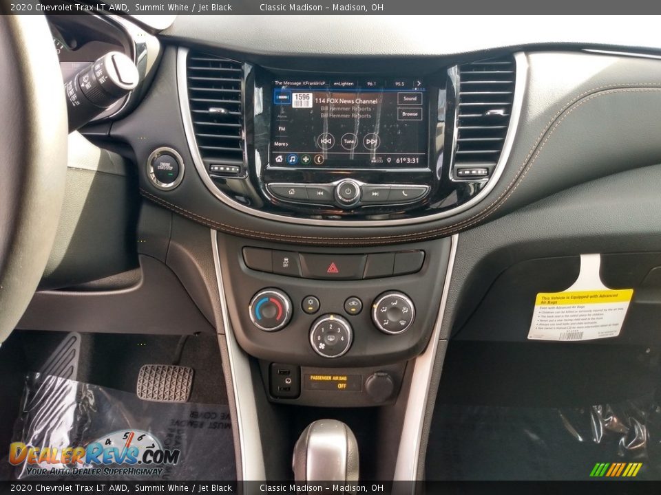 2020 Chevrolet Trax LT AWD Summit White / Jet Black Photo #12