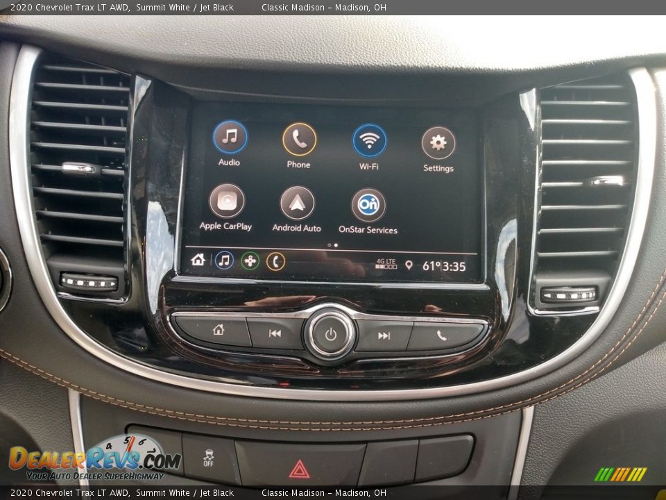 2020 Chevrolet Trax LT AWD Summit White / Jet Black Photo #13